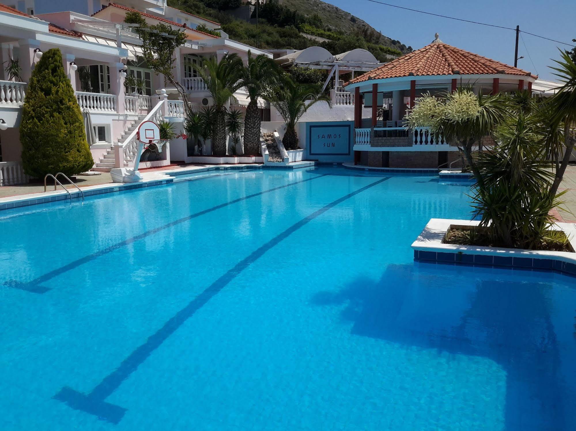 Samos Sun Hotell Pythagóreion Exteriör bild