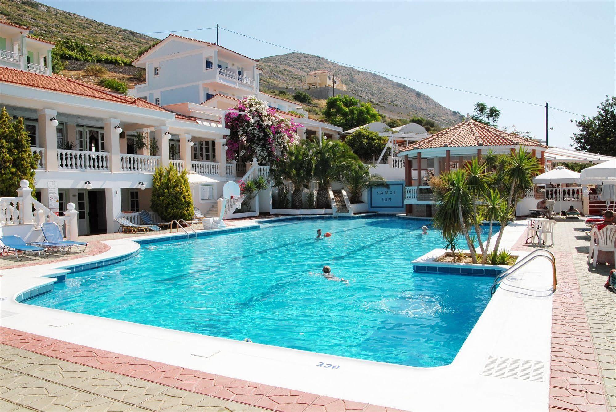 Samos Sun Hotell Pythagóreion Exteriör bild